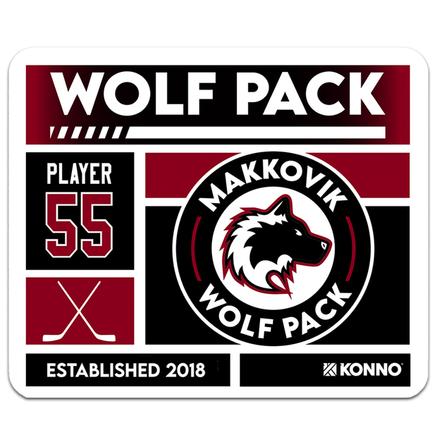 Makkovik Wolf Pack Personalized Sherpa Blanket