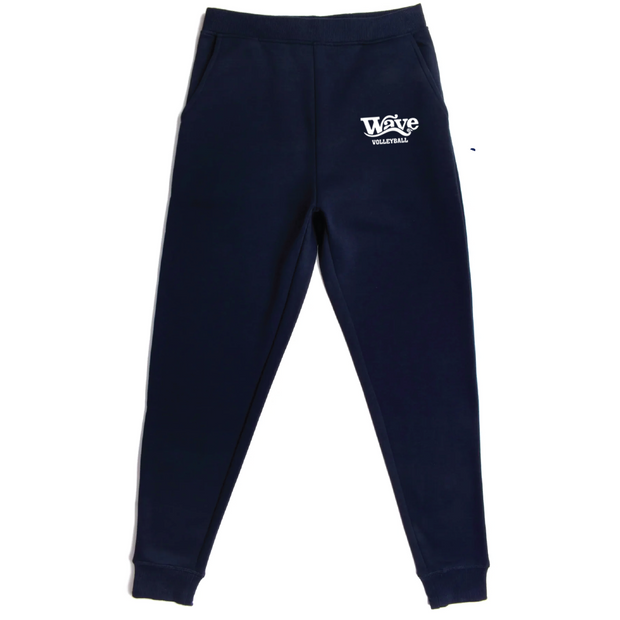 Wave Volleyball Relaxed Fit Fleece Joggers (Print Logo)