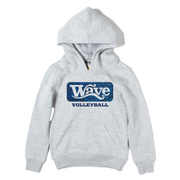 Wave Volleyball Sport Grey Apex/Premium Hoodie (Print Logo)