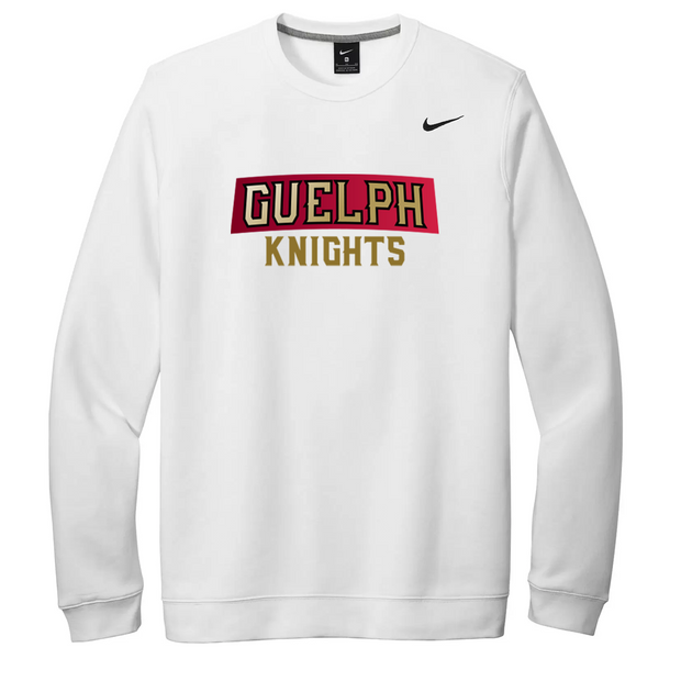 Knights Nike Club Fleece Crewneck (Twill Patch Logo)