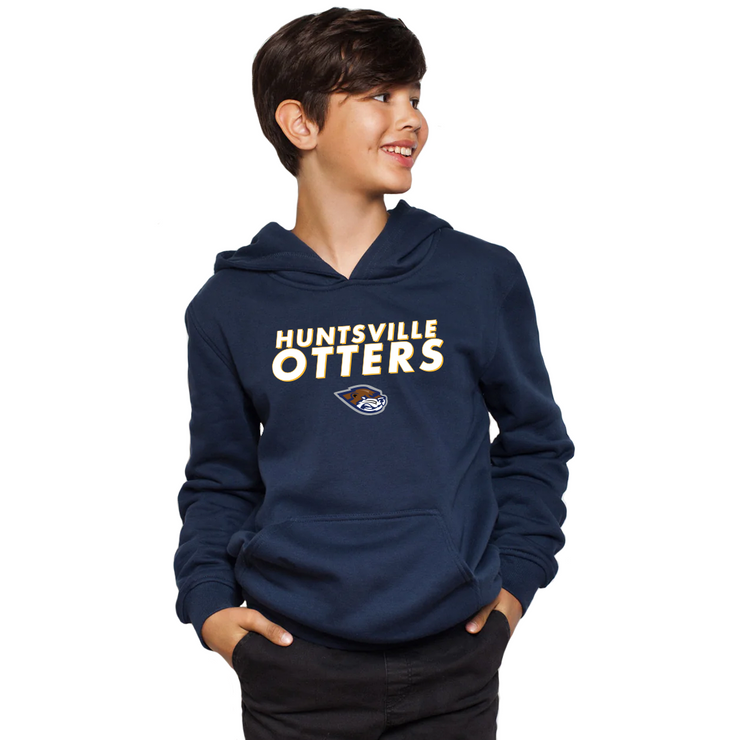 Otters Premium Youth Hoodie (Light Print Logo)