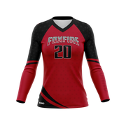 Flare Women's Long Sleeve Volleyball Jersey