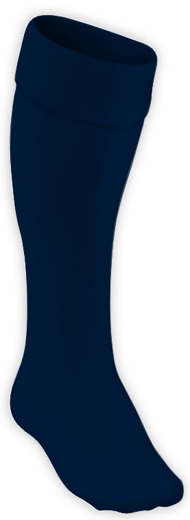 Delhi Navy Blue Rugby Sock