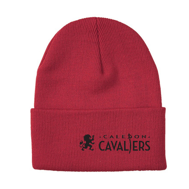 Cavaliers Embroidered Knit Cuff Toque (Embroidered Logo)