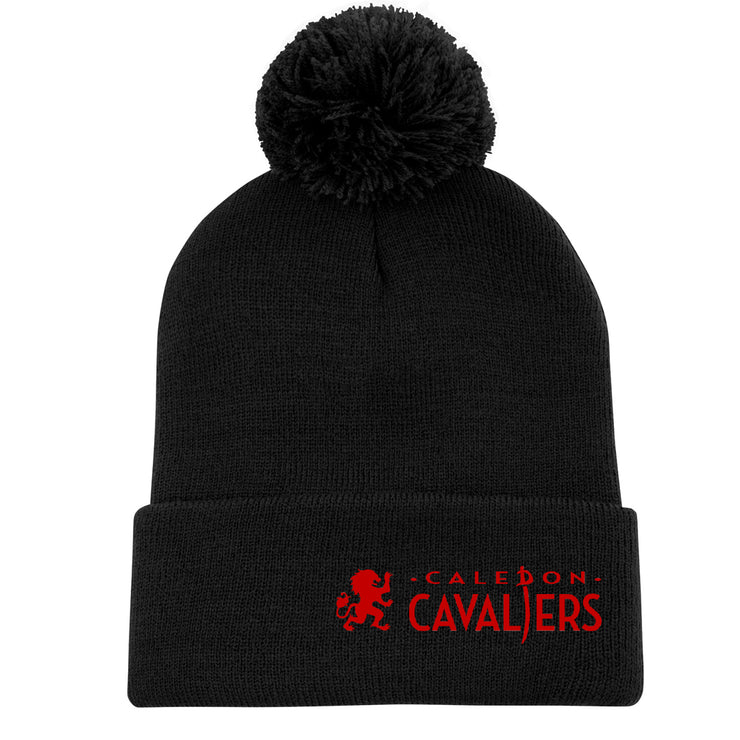 New Era Cavaliers Pom Pom Hat (Embroidered Logo)