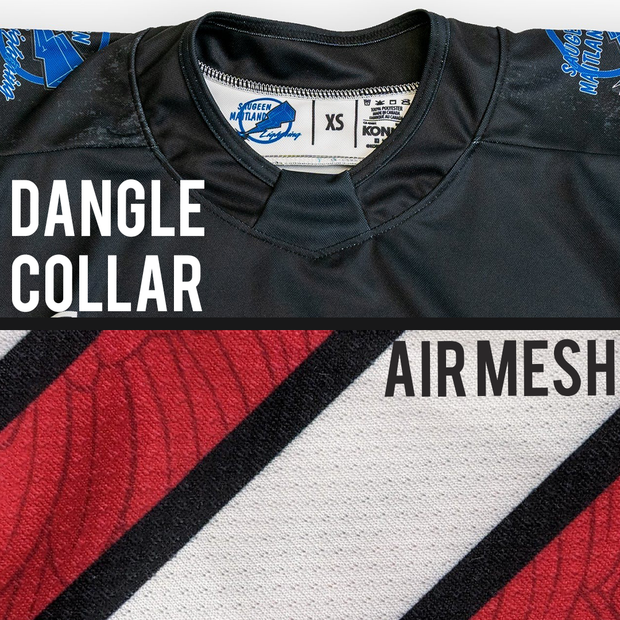 Mesh hockey outlet jersey