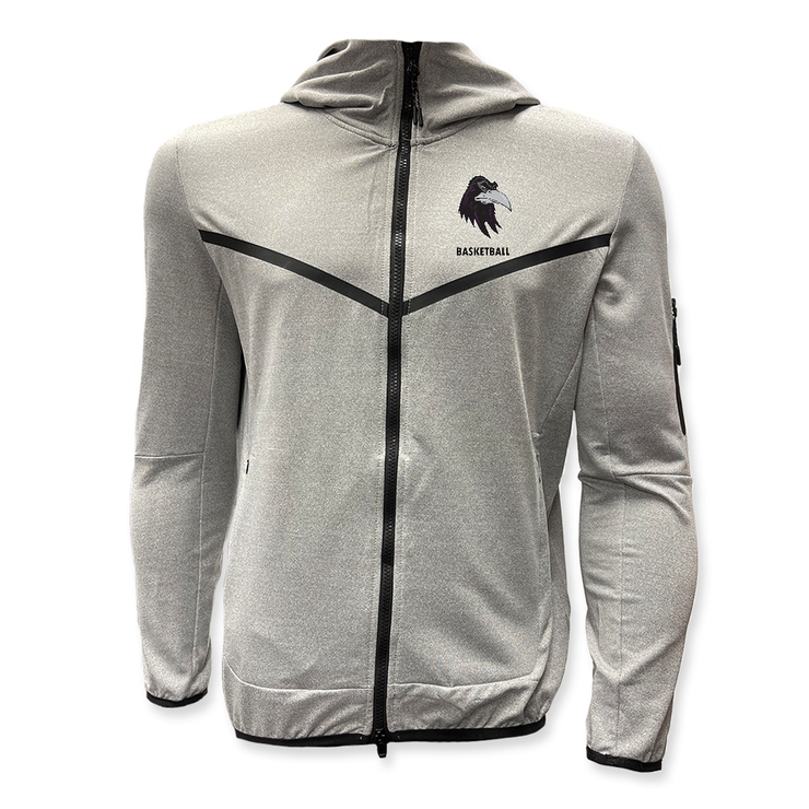 Ravens Horizon Grey Track Jacket (Print Logo)