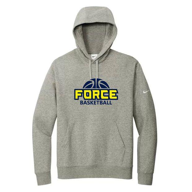 Force Nike Swoosh Pullover Fleece Hoodie (Print Logo)