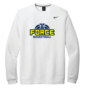 Force Nike Club Fleece Crewneck (Print Logo)